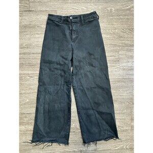 Universal Thread High-waisted Wide-leg Denim Raw Hem Jeans Size 6 Bundle